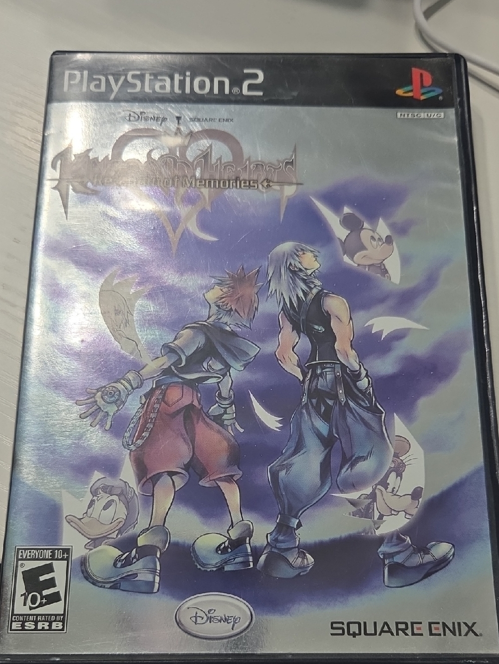 Sony PlayStation 2 Kingdom Hearts: Chain of Memories - Purple/Silver